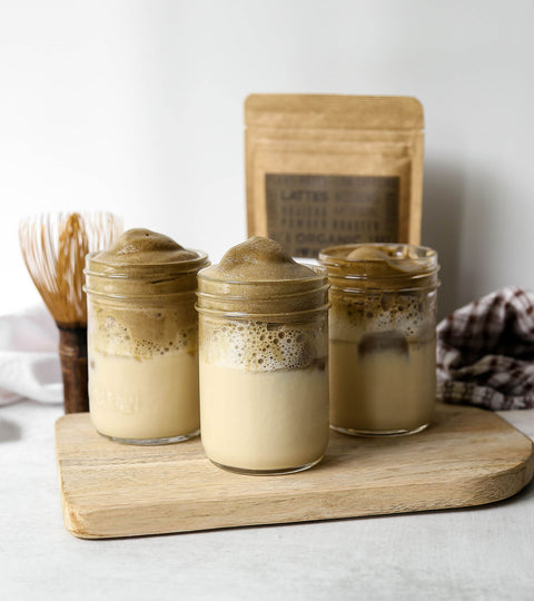Dalgona Hojicha Powder Recipe
