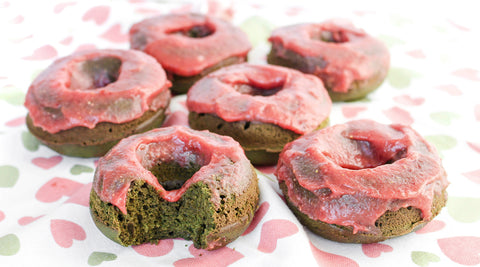 Gluten-free matcha donut recipe