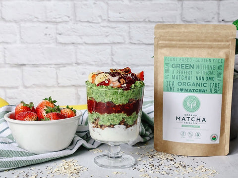 Matcha overnight oats recipe