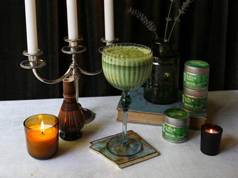 Sunday Scaries Matcha Mushroom Latte Recipe