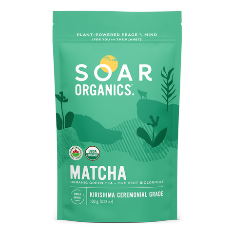 Soar Organics Kirishima Matcha 100g Front