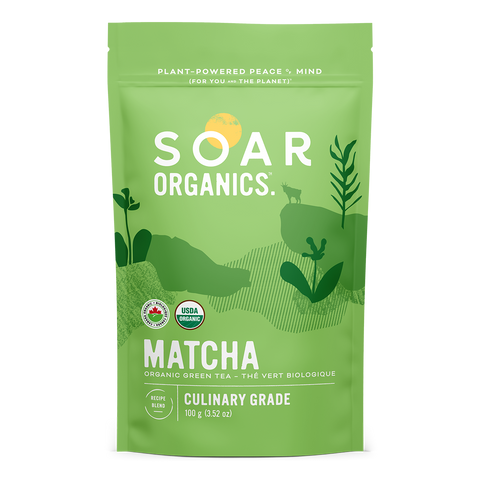 Soar Organics Culinary Matcha 100g Front