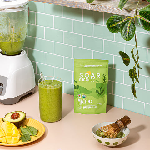 Soar Organics Culinary Matcha Smoothie