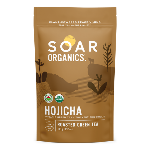 Soar Organics Hojicha Powder 100g Front